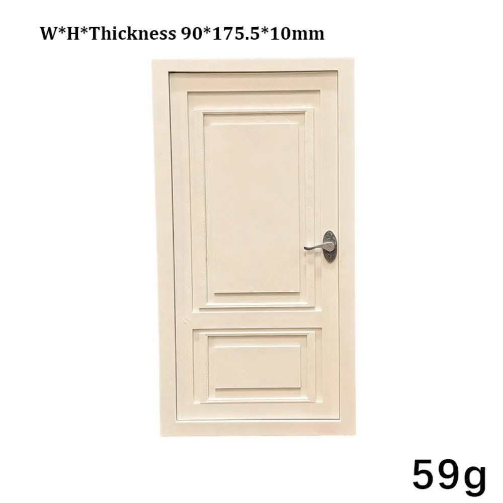 1:12 Dollhouse Miniature Model Window Retro Hollow Out European Style Door Frames Furniture Decor Mini Multicolors