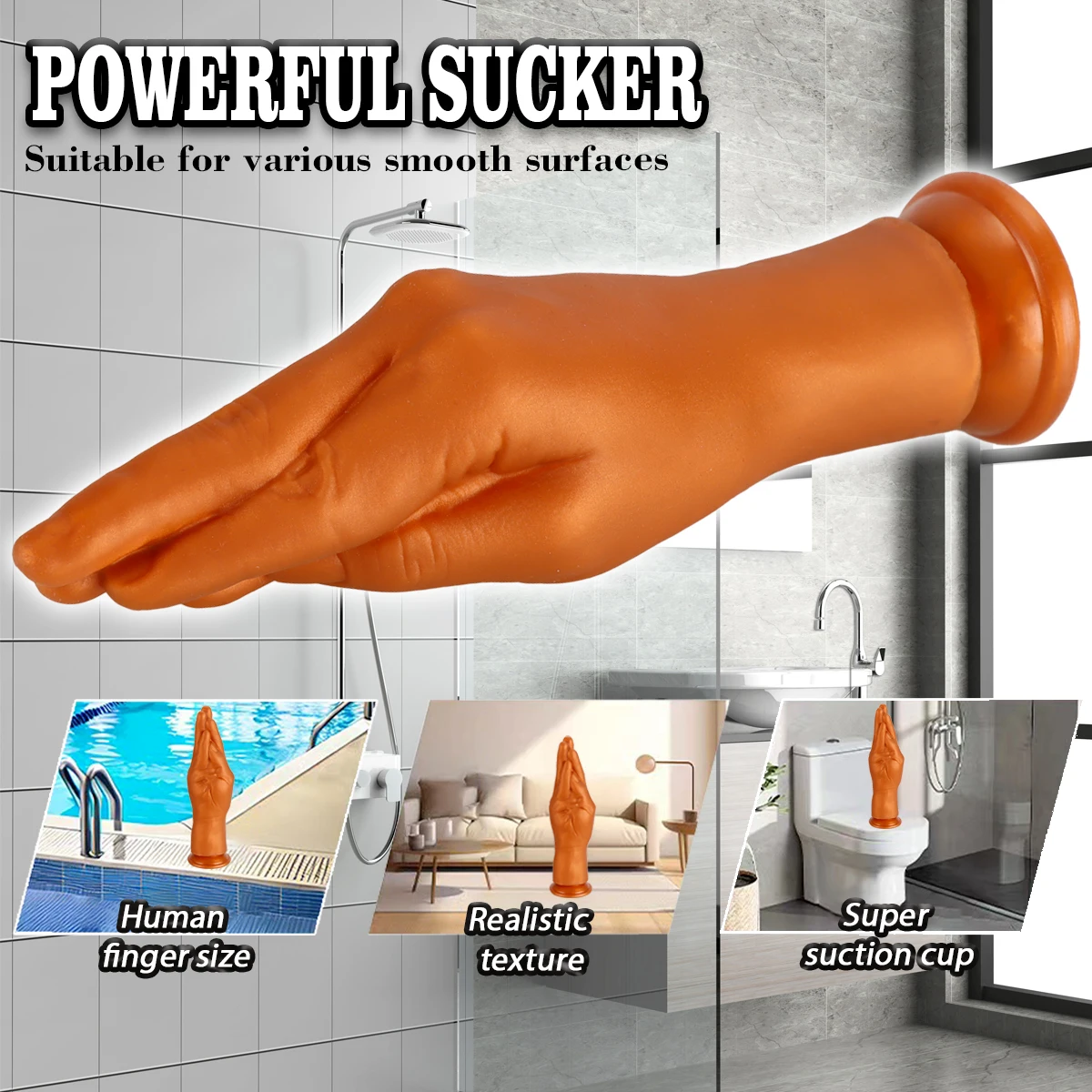 ビッグハンドフィストアナルプラグ拡張器ディレーター拡張小型アナルプラグ吸盤バットプラグ大人のおもちゃ女性男性ゲイ向け