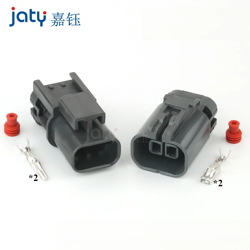 

1 шт., 2-контактные электрические вилки 7122-1824-40/7223-1824-40, вилка для автомобильного вентилятора, масляного насоса DJ7029A-2.8-11/21