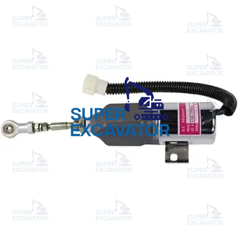 

Model 6108-111030 24V diesel engine solenoid valve for excavator (6108-1115030 24V)