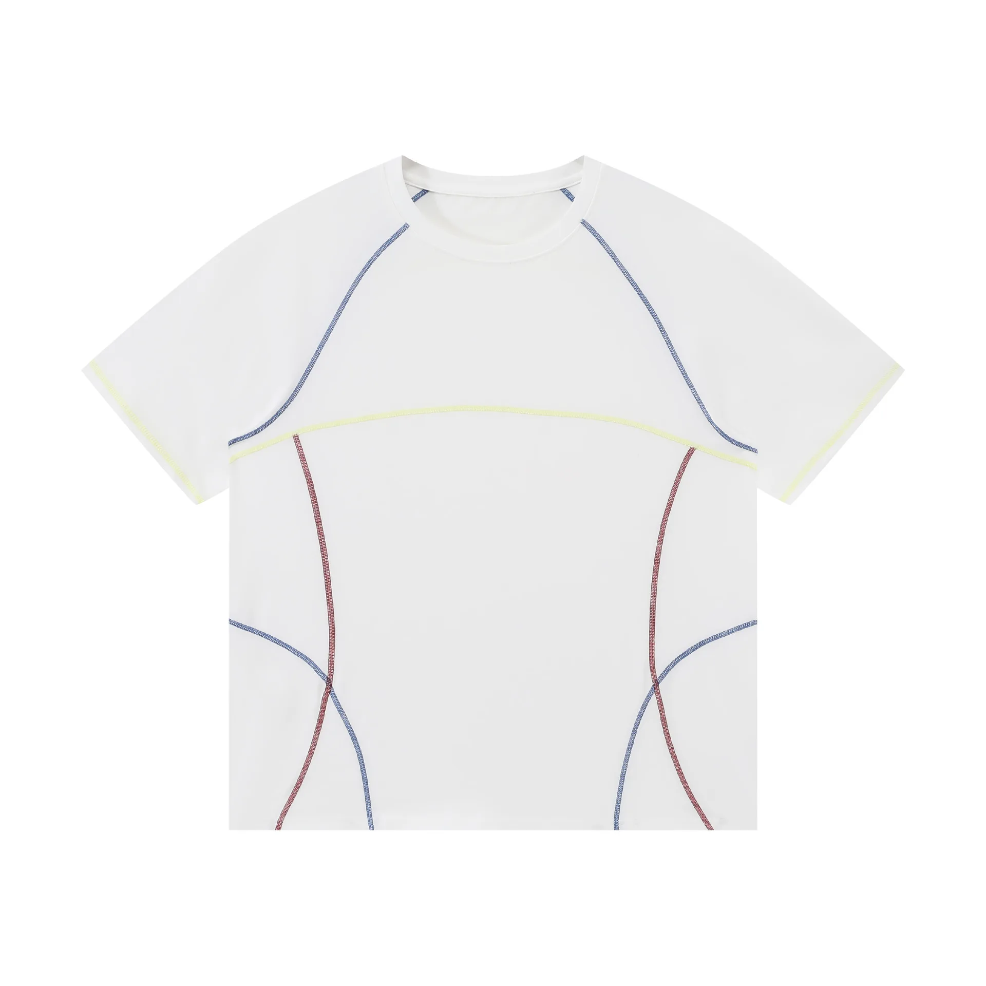 New Men's Cooling Quick-Dry T-Shirt: Outdoor Fashion, Hasselblad Stitching, Short-Sleeve, Cooling, Breathable Sports Top