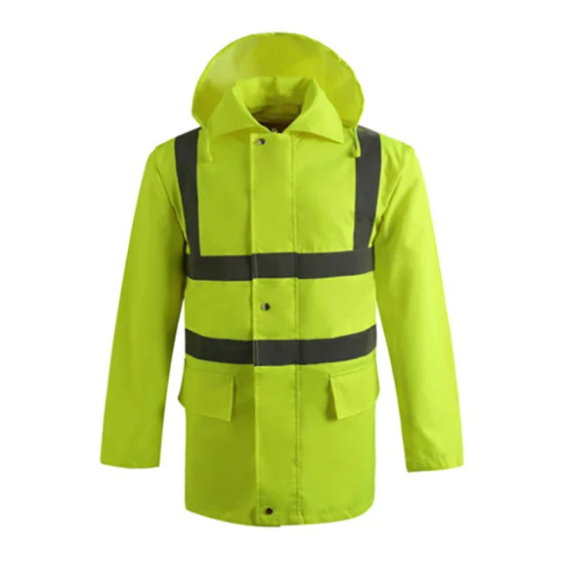 custom 3 meter hi vis reflective polar fleece jacket winter safety clothing waterproof jacket camp