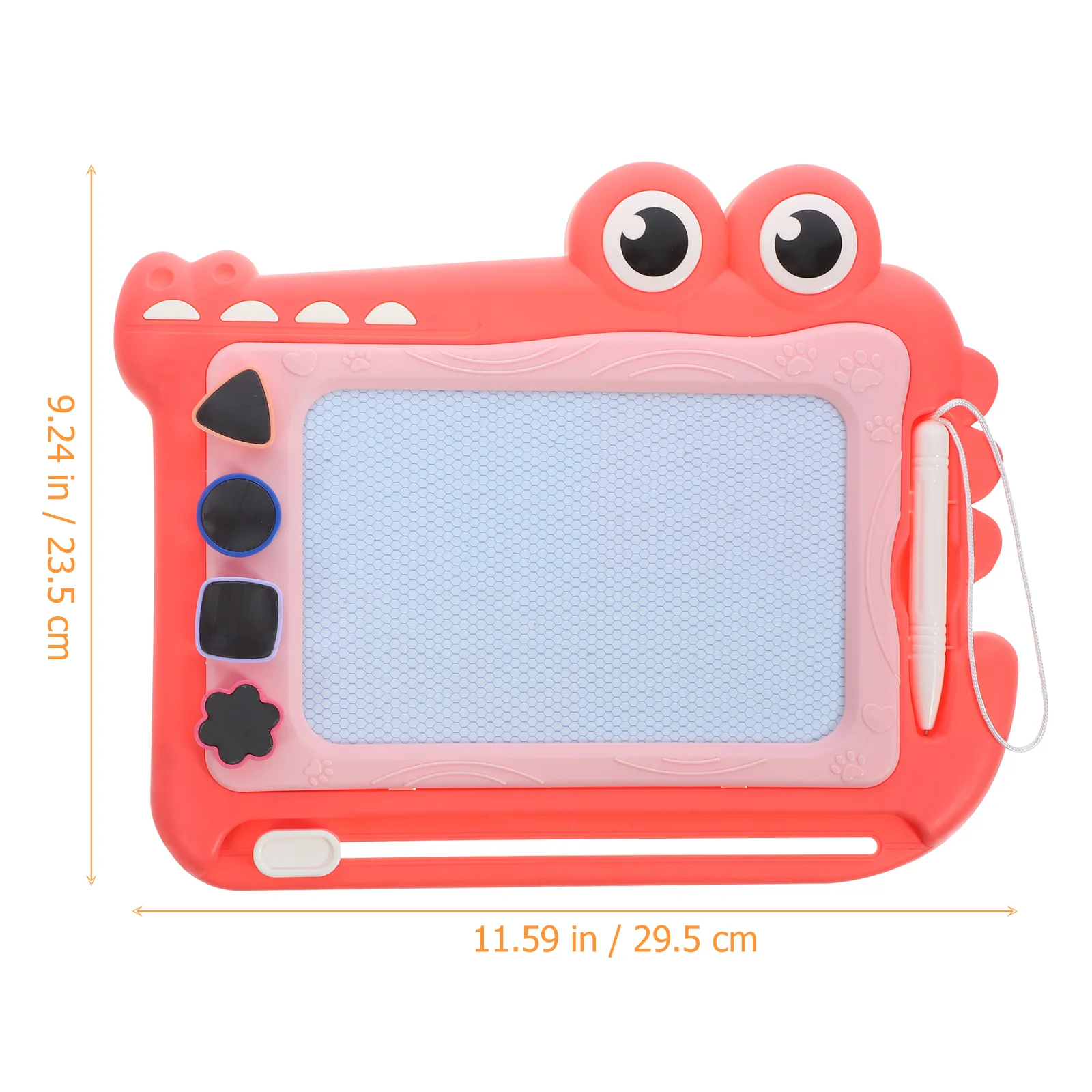 Magnetyczna tablica kreślarska wielokrotnego użytku plastikowe zabawki podróżne małe dzieci 1 3 Doodle Sketchpad kasowalna zabawka edukacyjna ramka w losowym kolorze