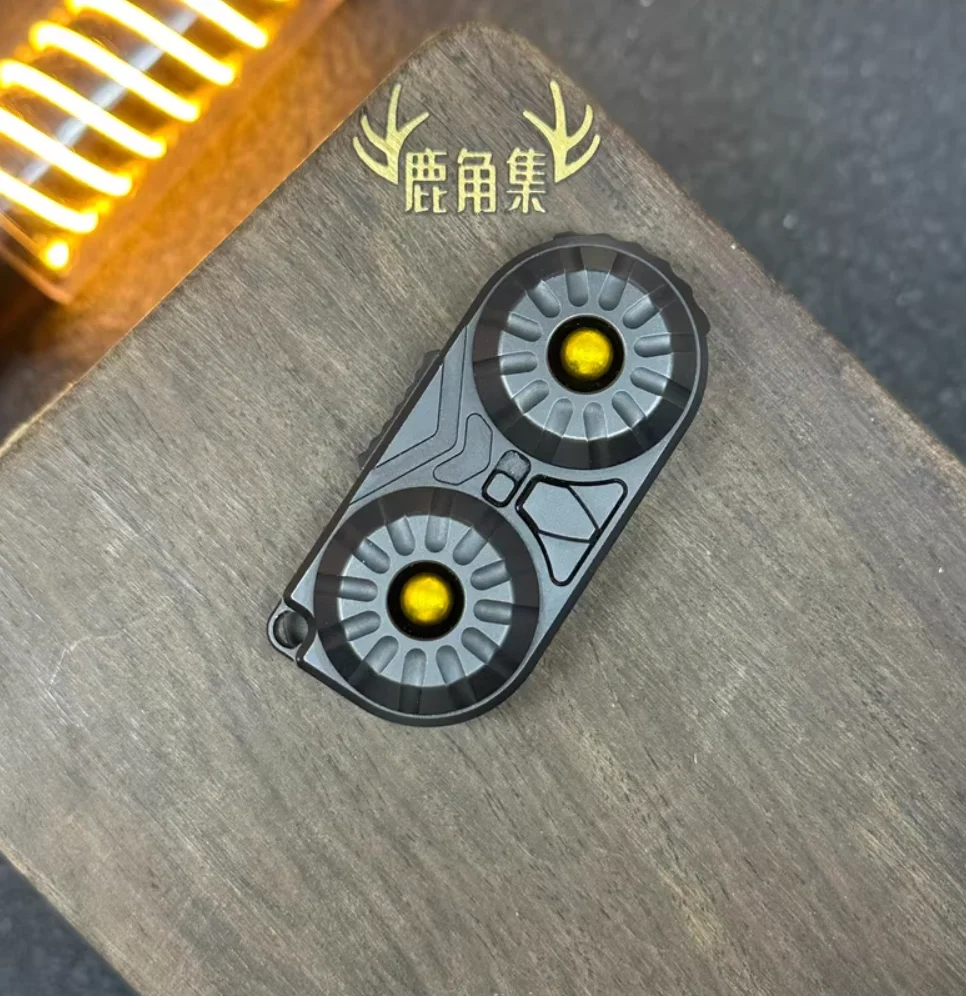 

Б/У EDC Mot Aowu Steel Black Plating слайдер push Декомпрессионные игрушки