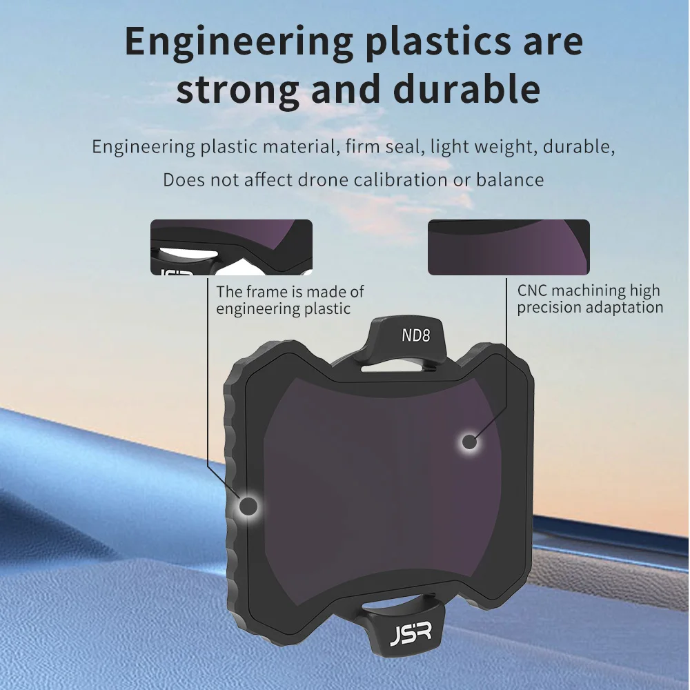 Cocok untuk DJI 04AIR UNIT PRO Filter Transmisi Gambar Avata2 Mesin Penyeberangan Drone Aksesori Filter UV/ND/PL