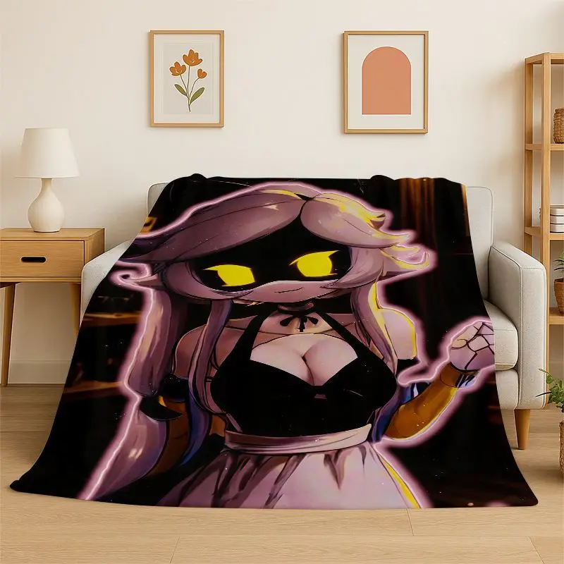 HD Murder Drones Game UZI Cartoon Soft Plush Blanket,Flannel Throw Blanket for Living Room Bedroom Bed Sofa Cover Picnic Office