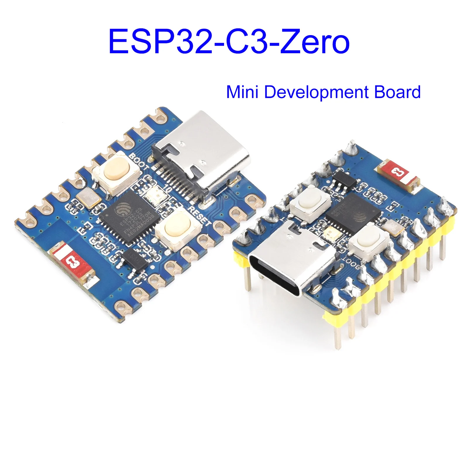 

ESP32-C3-Zero Mini Макетная плата WiFi Bluetooth Ультра-маленький размер ESP32 C3 ESP 32