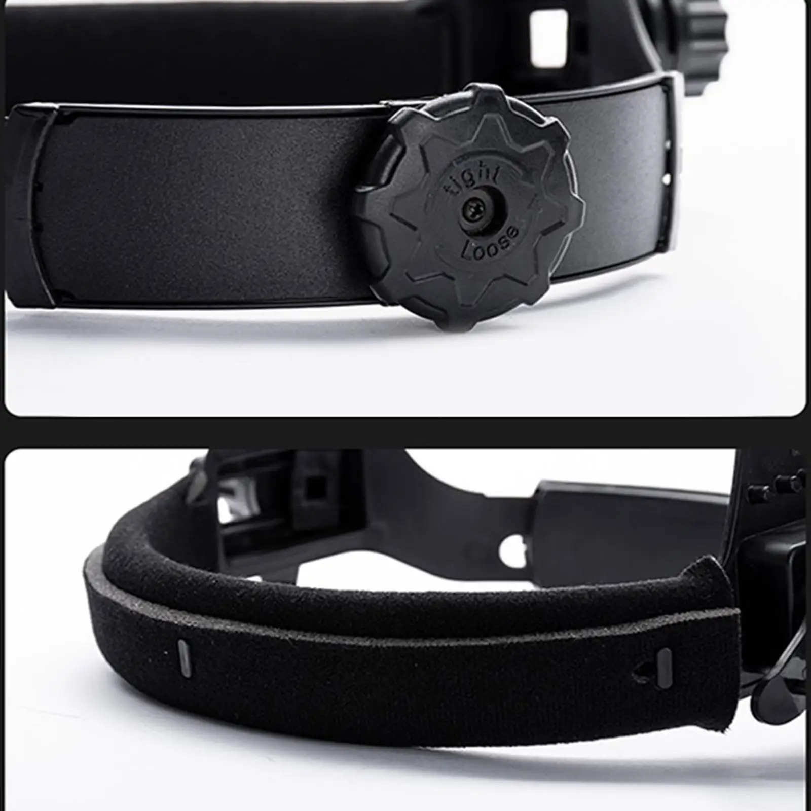 

Universal Welding Mask Headgear Replacement Breathable Fiber Visor Accessory for Welding Tools and Repair Kit