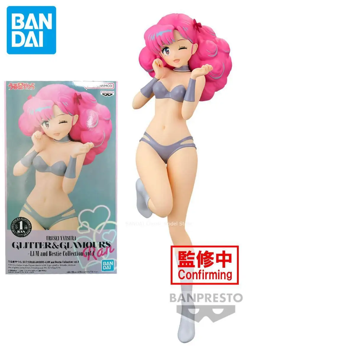 

Official Original Bandai Banpresto Glitter Glamours Urusei Yatsura Ran Anime Genuine Collectible Boxed Model Dolls Toy