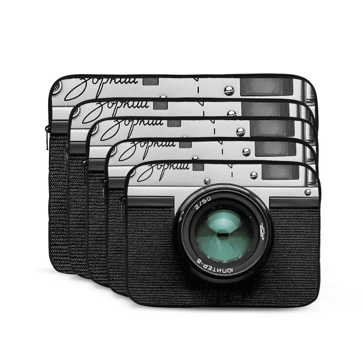 Vintage Camera With Turquoise Lens For Photographer Gift Computer ipad Laptop Cover Case Laptop Sleeve Bag Portable Cover Pouch