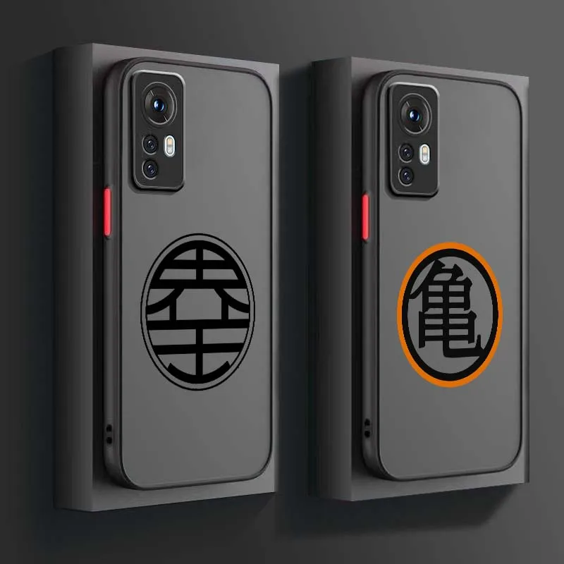 

Cool Dragon Ball Art Logo For Xiaomi 14T 13T 13 12T 12 12S 11T 11 11i 10 10T Ultra Pro Lite Frosted Translucent Phone Case