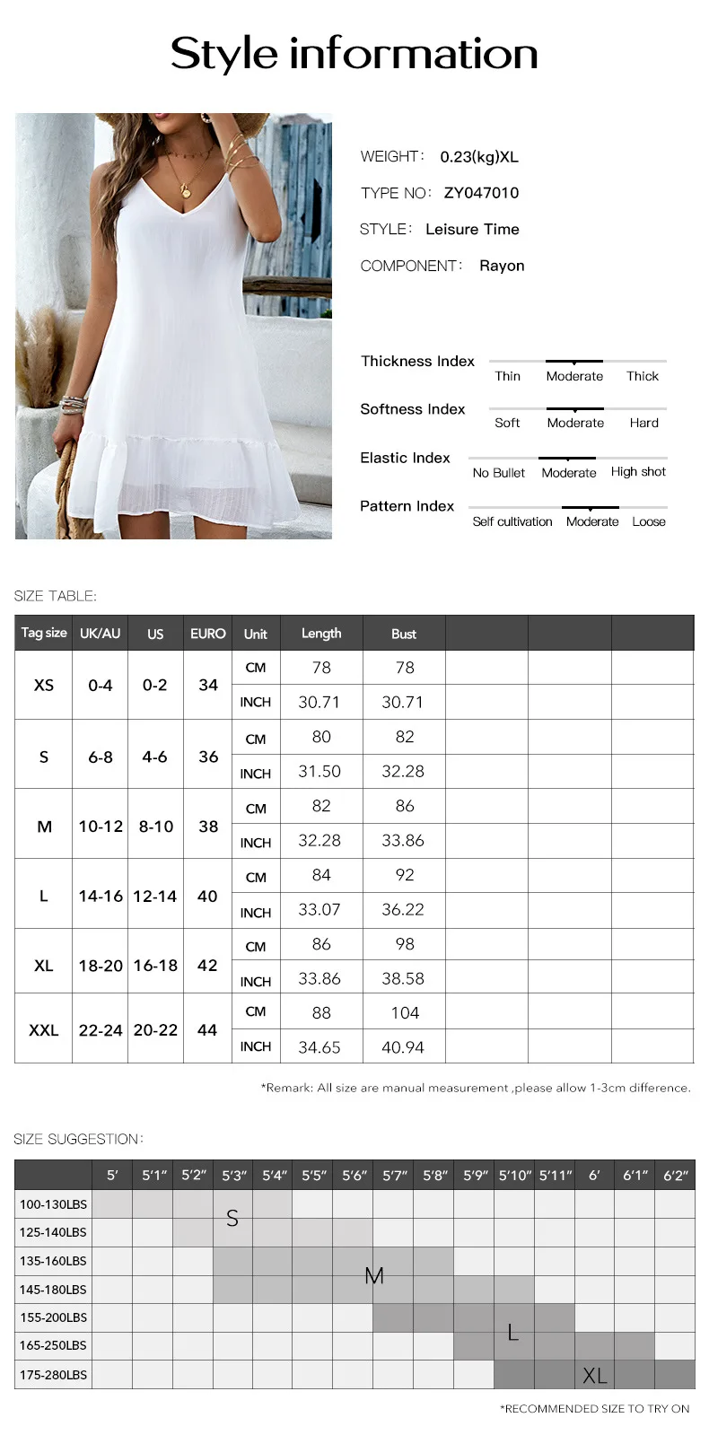 Letnia Sukienka Damska Boho Jednolite Kolory Sukienki Damskie 2025 Letnia Seksowna Sukienka Styl Plażowy