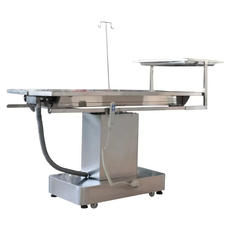 Pet Surgery Equipment Operating Table Stainless Steel 304 Electric Veterinary Treatment Table for Pet Clinic