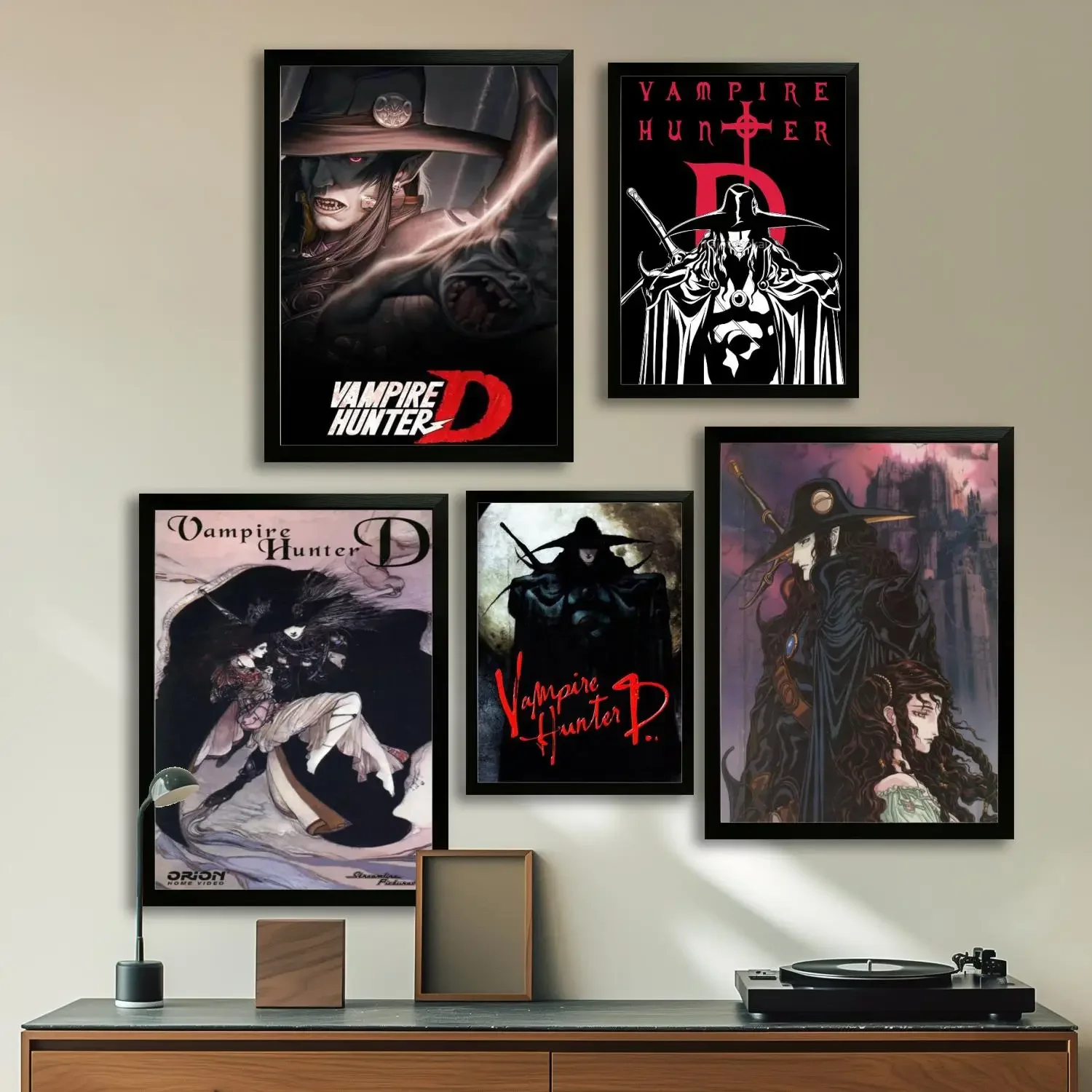 vampire hunter d Canvas Art Poster, Wall Art, Picture Print, Modern Family, Bedroom Decor, Posters,Decorative painting