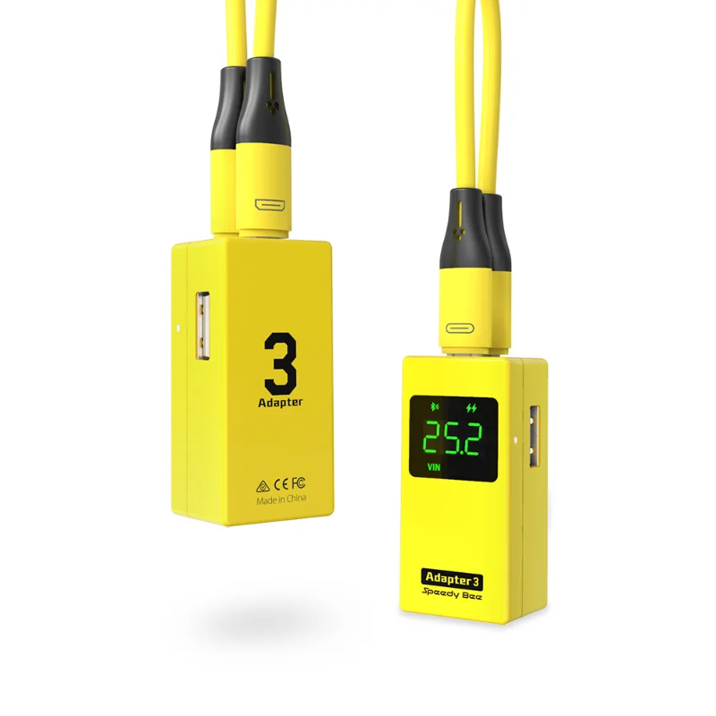 SpeedyBee 어댑터 3 내장 Bluetooth 및 8비트 BLHeli_S ESC 펌웨어 업데이터가 포함된 블랙박스 다운로더