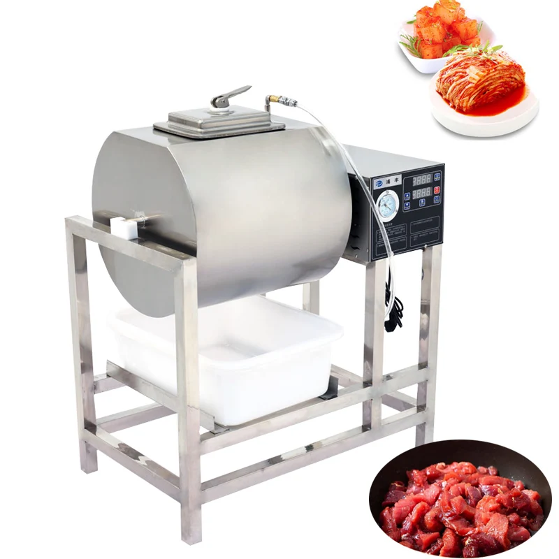 Commercial Vacuum Pickling Mixer Tumbler Balance Flavored Marinated Machine Marinate Curing Meat Vacuum Tumbler Chicken