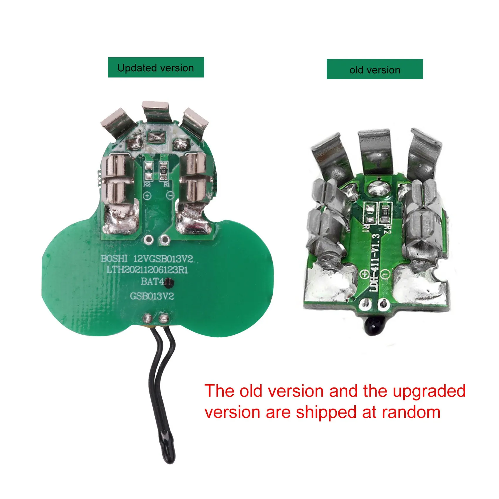 BAT411 Battery PCB Board Circuit Board for Bosch 10.8V 12V Battery BAT412A 2607336013 2607336014 Cordless Power Tools