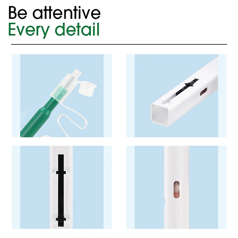 A99E-Fiber Optic Connector Cleaner 2.5Mm SC/FC ST One-Click Cleaning Pen Fiber Cleaner Tool