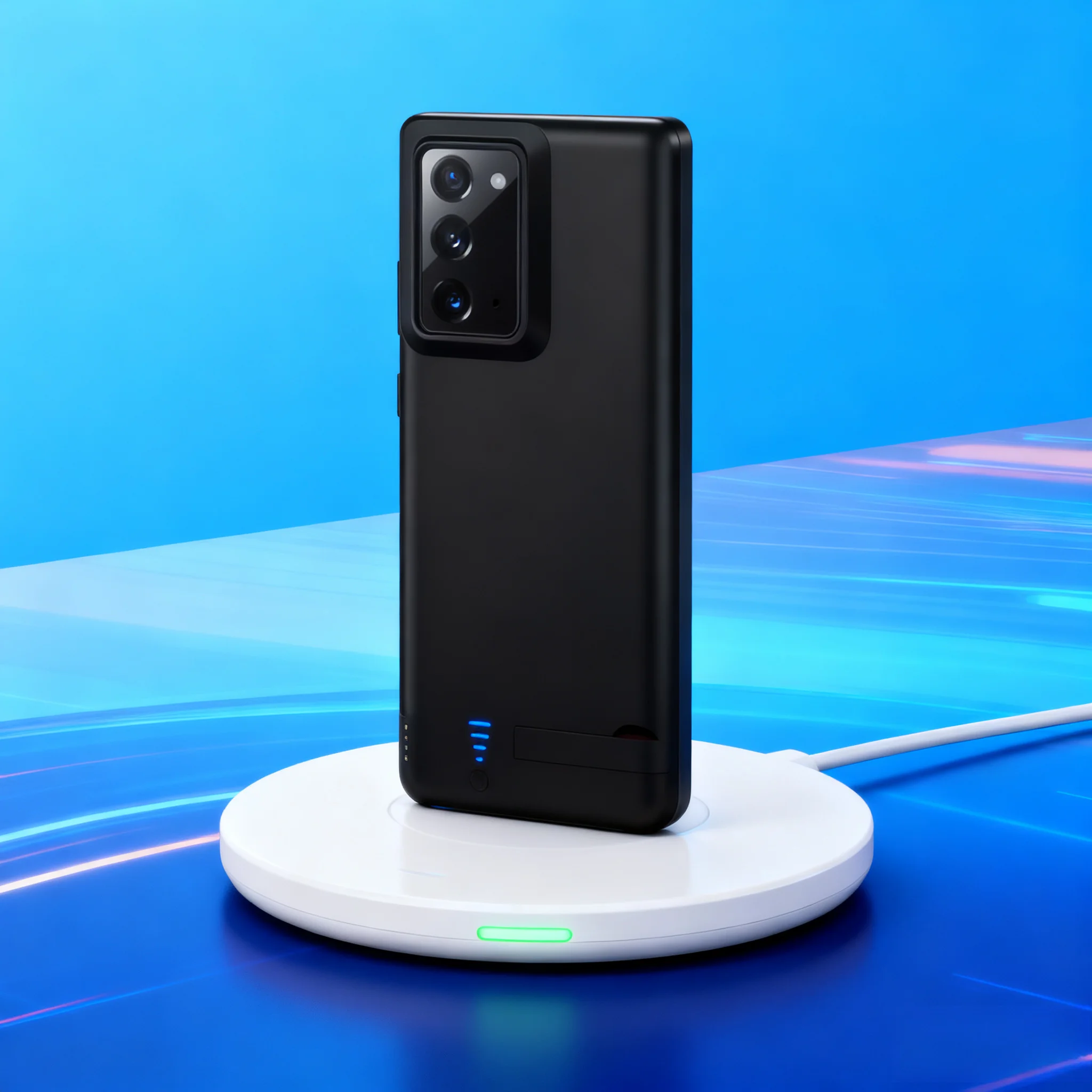 

Ультратонкий чехол-аккумулятор емкостью 10000 мАч для Samsung Note20 Ultra/S20 +/S20, портативный чехол для аккумулятора с беспроводной быстрой зарядкой