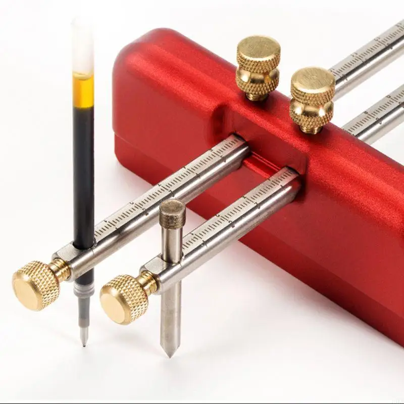 Professional Woodworking Scriber Morise Morise Alluminio Alluminio Draw Draw Line Metal Ceramic Strumenti scrittura in legno