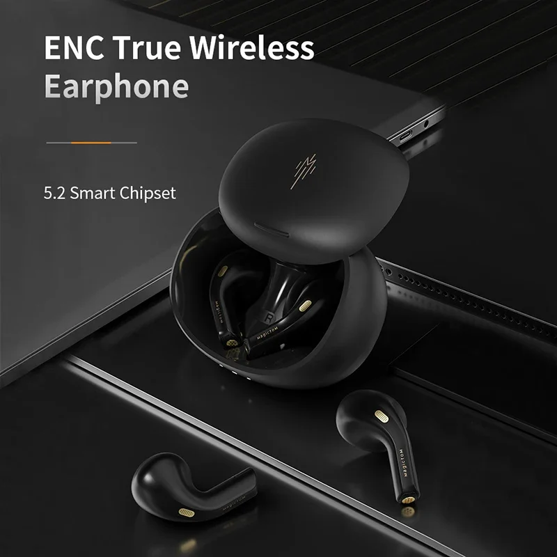 TWS Bluetooth HIFI Earphones Sports Wireless Earbuds High Quality Phone Headphone Enc Low Power Noise Cancelling Gaming Headsets