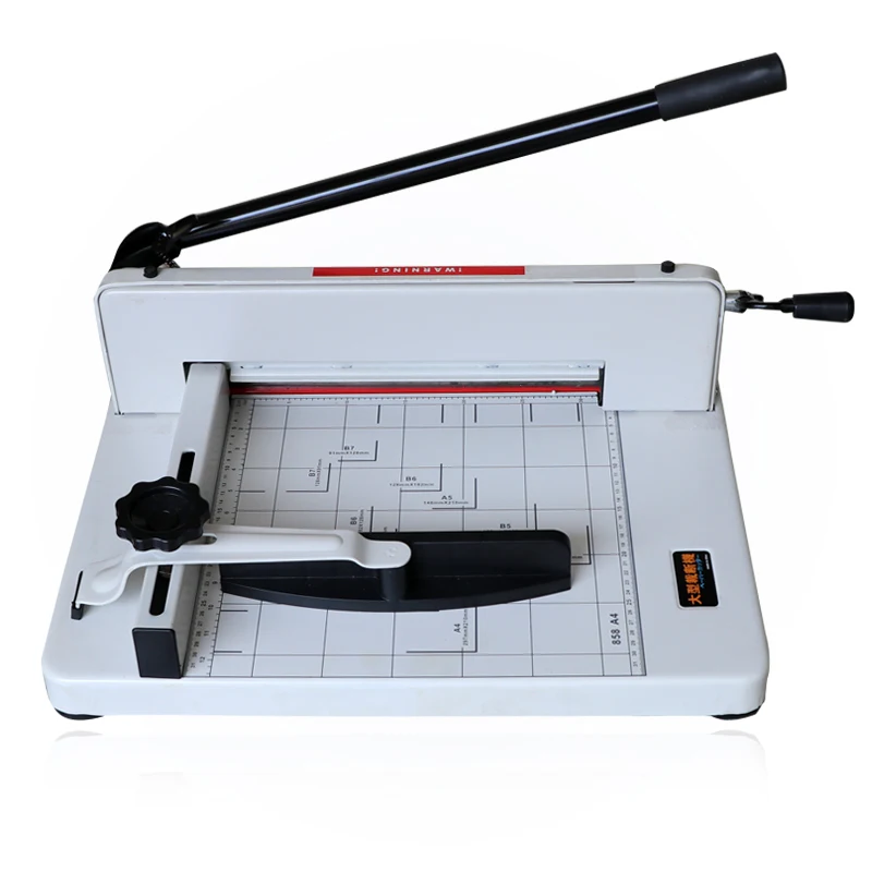 A4 Paper Cutter Blade Manual Labor Saving Wear-resistant Ink with Clear Scale Marking Easy to Use for School Home Office