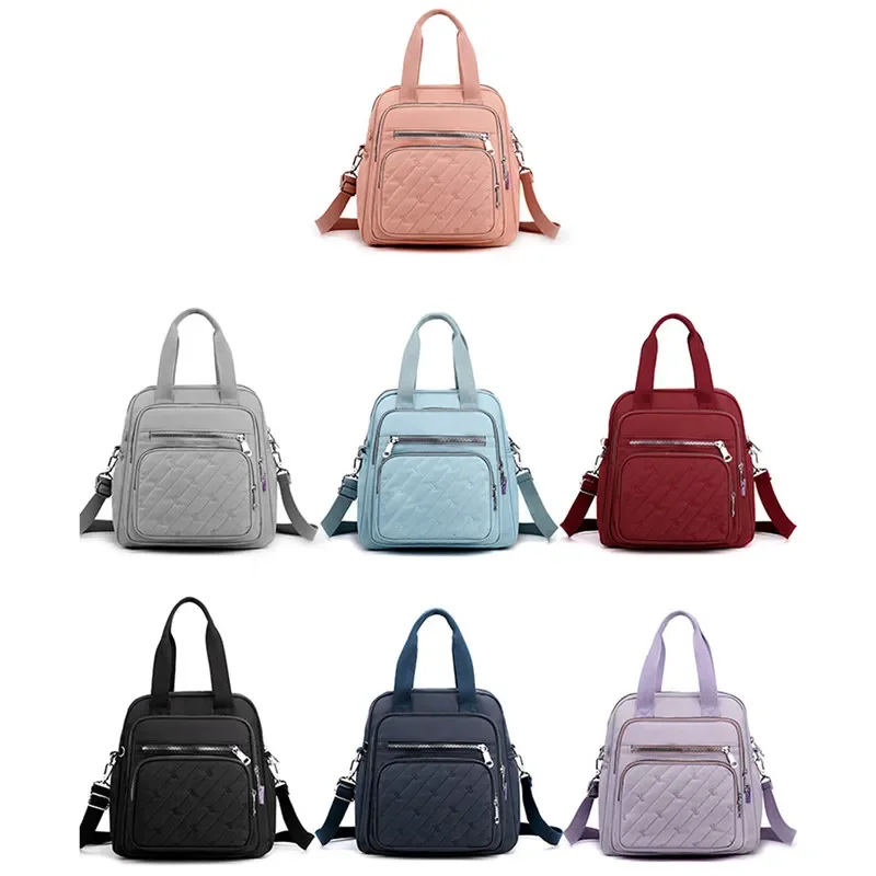 2023 neue Umhängetaschen für Frauen Single Shoulder Taschen Damen Tasche Multi Reiß verschluss Umhängetasche große Kapazität Frau Sommer paket