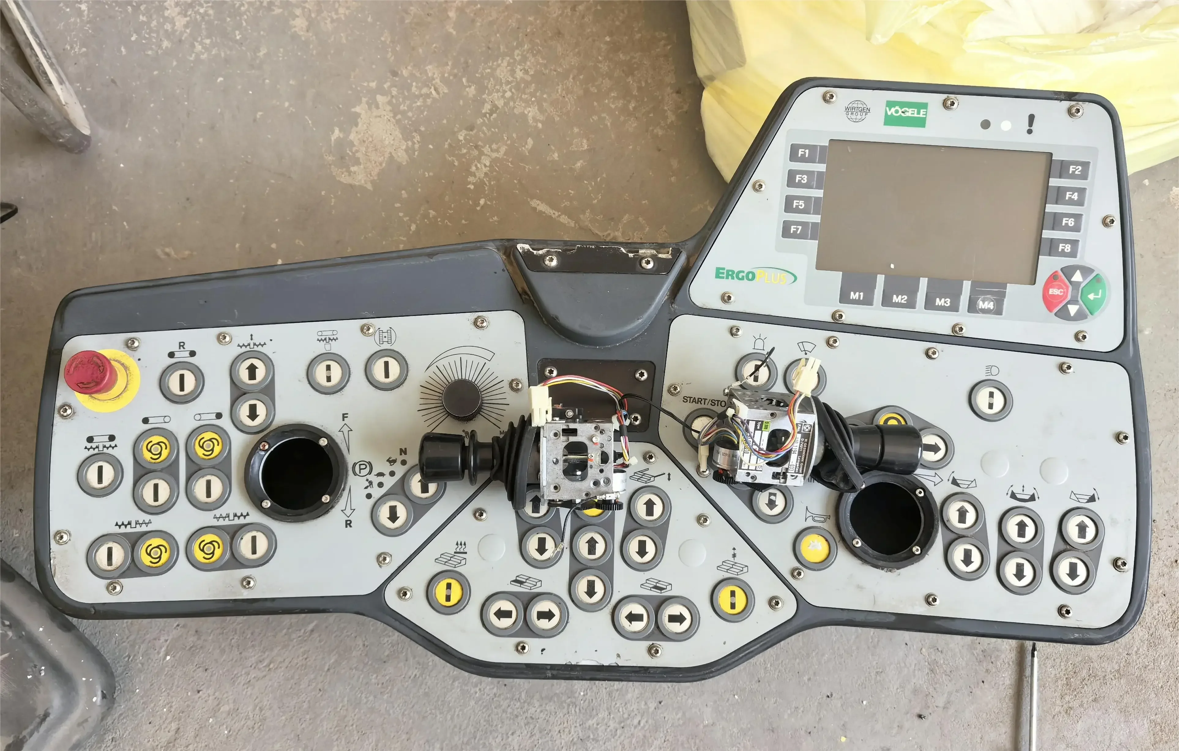 ينطبق على ملحقات رصف الأسفلت فيلم لوحة التحكم Vogel لـ S1800/s2100/s1600-2/-3 Paver Kawalan Penyebar Asfalult #3