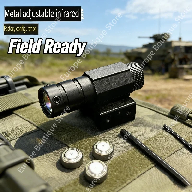 Mini Red Dot Laser Sight 805, Adjustable Red Laser Pointer, 11mm/20mm Rail Mount, Tactical Sight for Hunting Rifle Pistol
