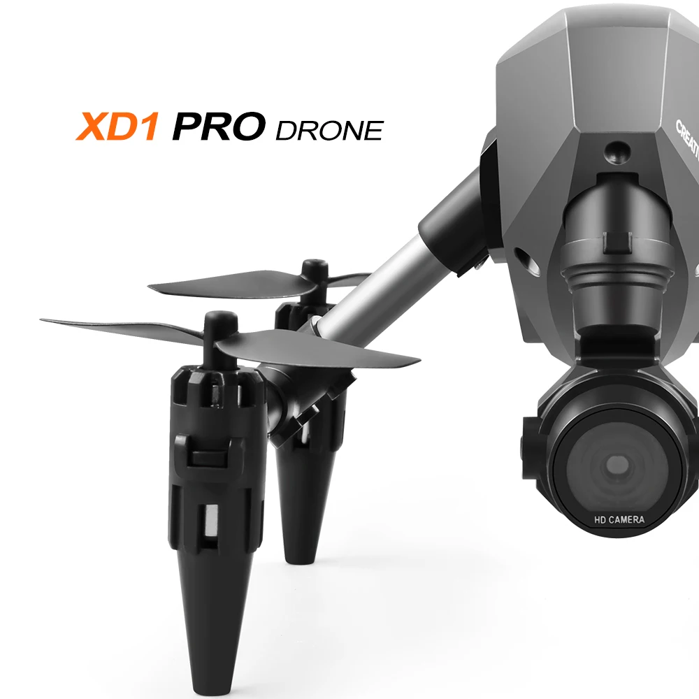 XD1 New RC Drone With dual HD Camera Wifi Fpv Photography Mini Foldable Quadcopter Fixed Height Selfie Professional Gifts Toys