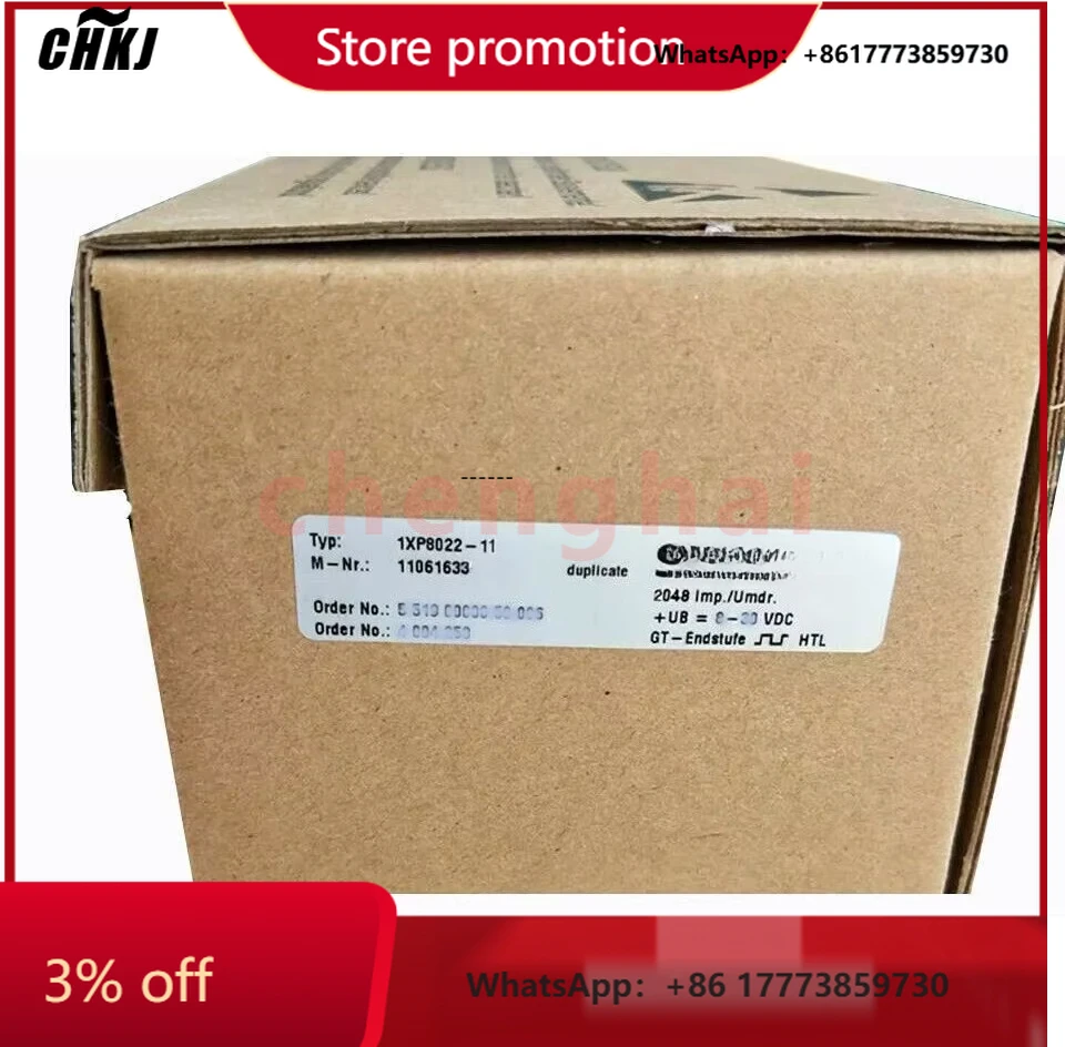 

CHKJ-2025NEWNew Original 1XP8022-11/2048 Incremental Photoelectric Rotary Encoder for PLC PAC Dedicated