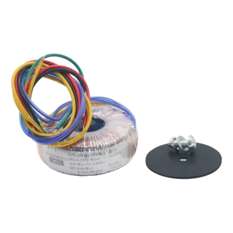 HiFi 20W OFC Audio Toroidal Transformer 250V+8V With Copper Foil Shield For Tube Preamp /Phono