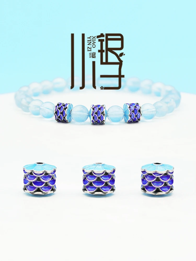 s999-prata-pura-dragao-sc-barril-granulo-sp-diy-pulseira-tranca-acessorios-enaved-azul-queimado-oco-aro