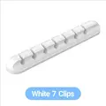 7 Clips White