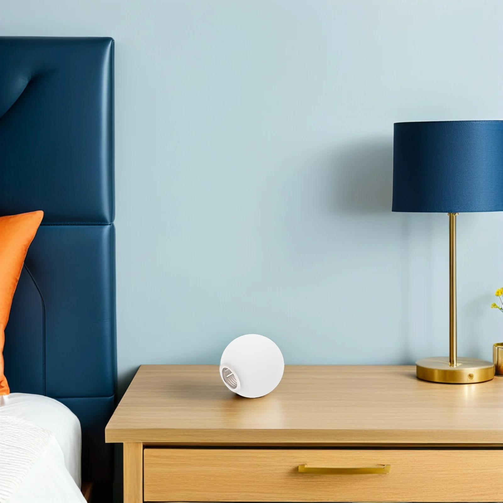 

G9 Screw Base Glass Lampshade Frosted Milky White Round Sphere Lamp Shade Pendant Ceiling Light Fixture Replacement