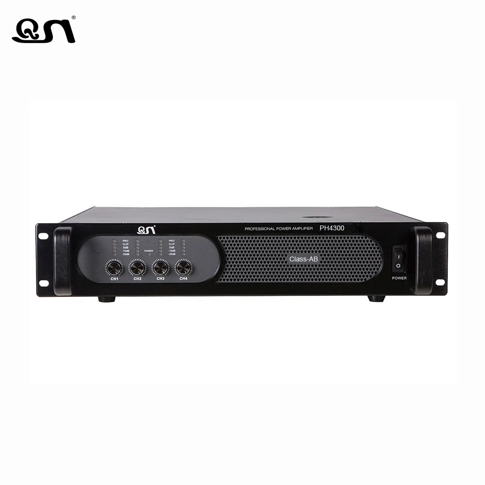 300w 4 channel professional hf linear amplifier PH4300