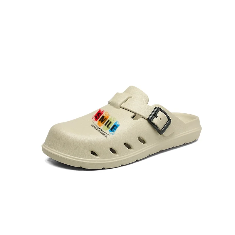 

Motorcycle trendy men's fashionable cool slippers men's breathable sandals casual shoes beach shoes slippers