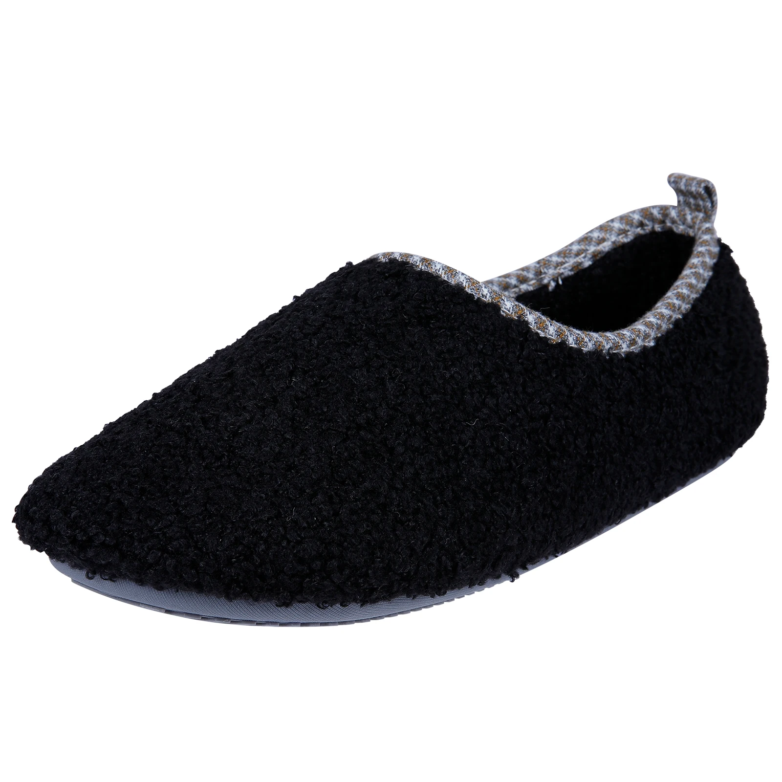 Smile Pop Winter Slippers For Women Warm Fashion Flat Slippers Outdoor Antiskid Wear-resistant Shoes House Light Women Shoes