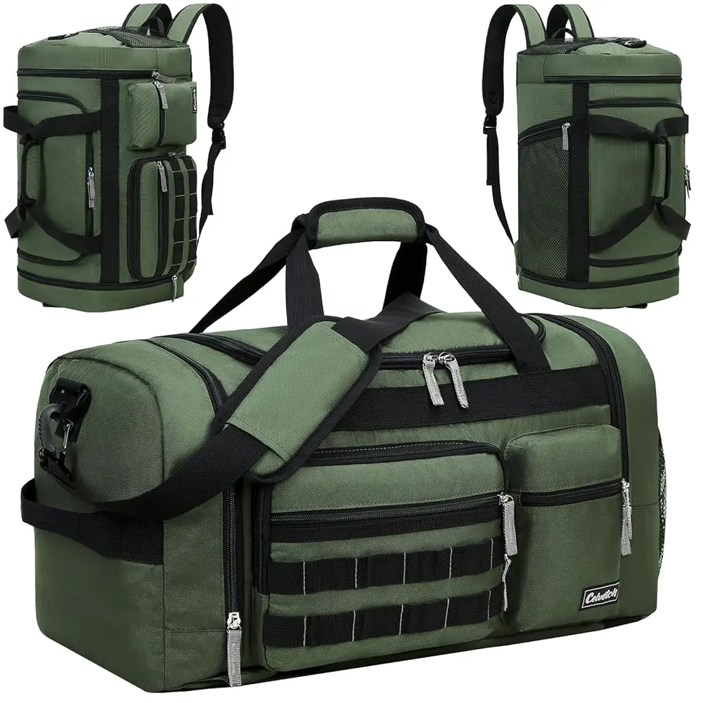 

Free ShippingGym Bag for Men Women with Shoes Compartment 3-in-1 Sports Travel Duffel Bag Multipurpose Weekender Overnight Back