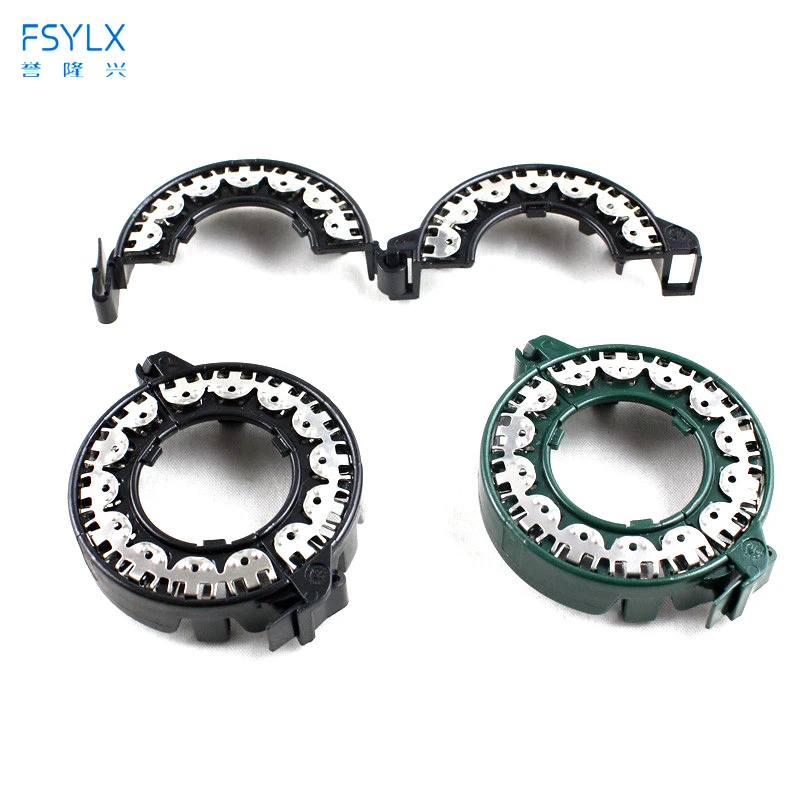 FSYLX 2pcs D1S D1R D1C Xenon Adapter holder Metal Hella Projector Bulb Holder for Xenon HID Lamps Sockets Base D1 D3 D3S