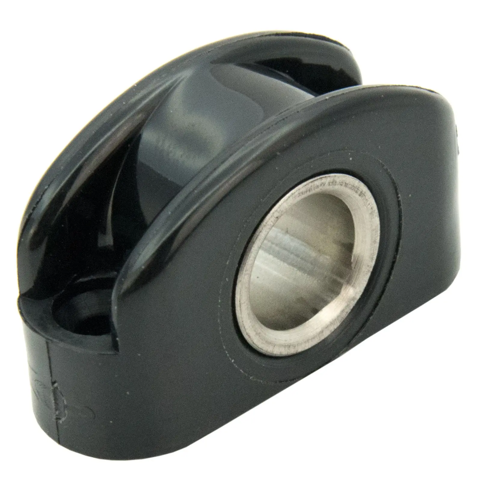 Łodzi Fairlead czarny Nylon Bullseye 12 mm 1/2 Cal