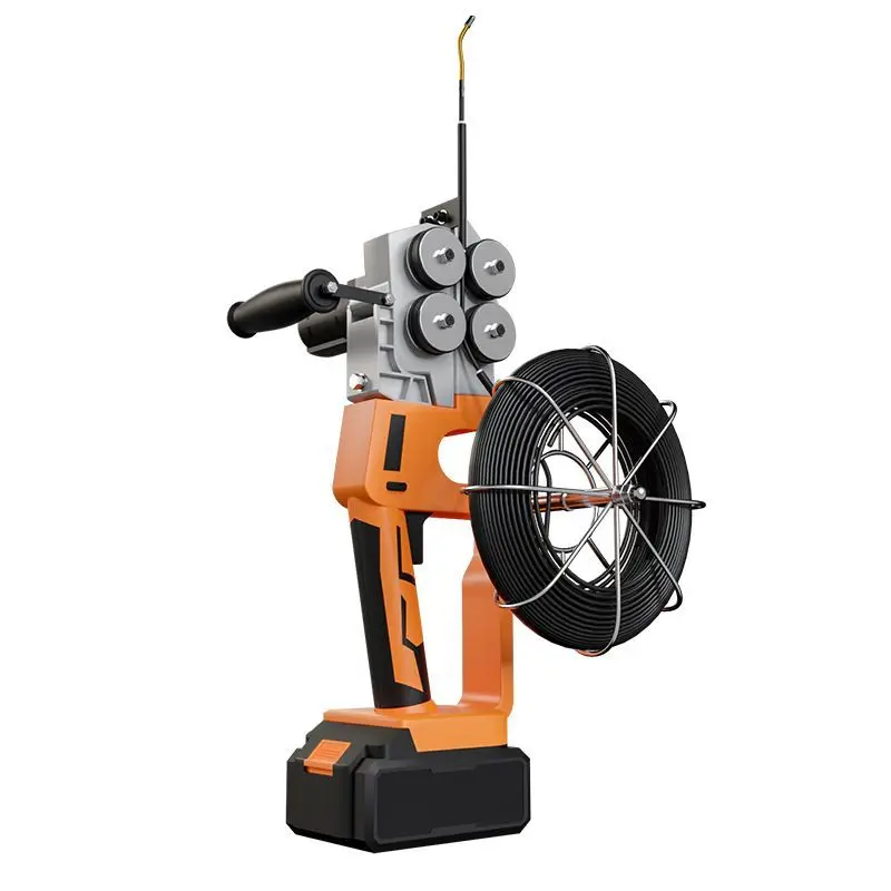 Threading machine Pull wire Lithium battery New electrician Automatic universal tube tool Electric