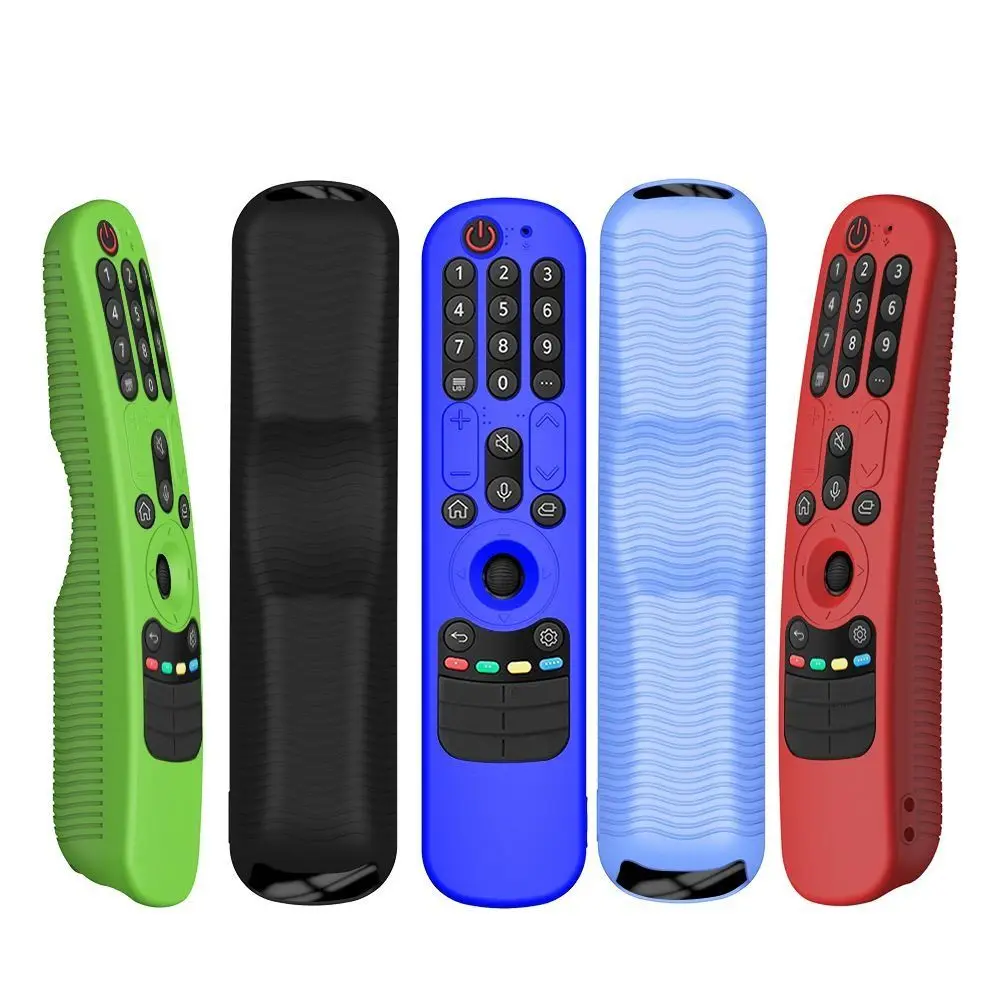 Casing Pelindung Aksesori TV Penutup Silikon Pelindung Remote Control Kulit Remote Control untuk LG AN-MR21GC MR21N/21GA