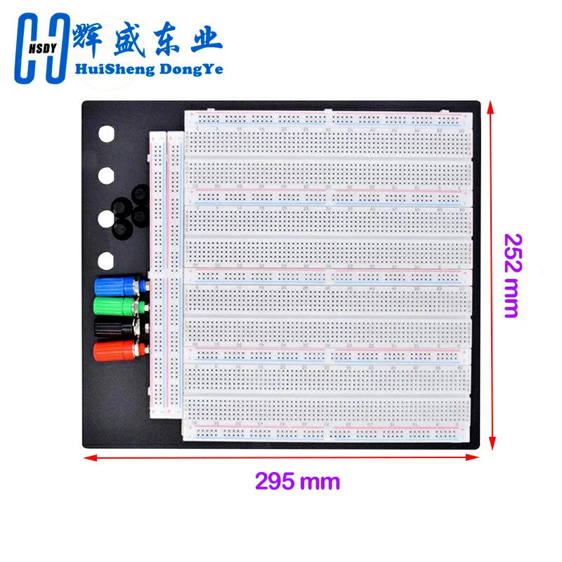 1pcs 3220 Holes Solderless Breadboard Solderless Circuit Test Board ZY-208 MB-102 Four Combination Boards