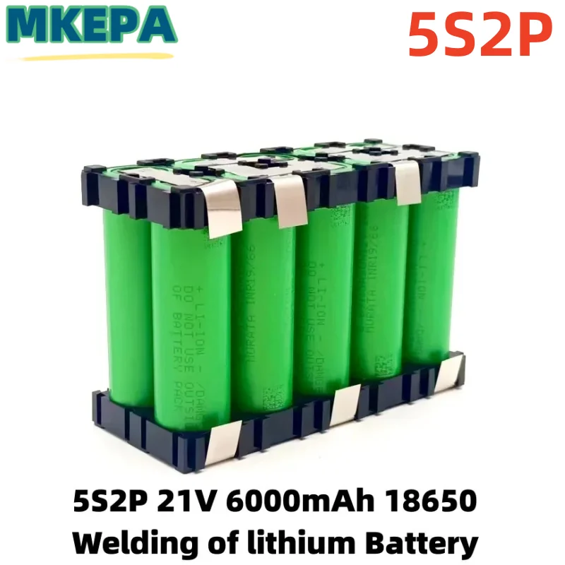 2S1P 3S2P 4S1P~5S2P 6S2P 18650 VTC6 battery pack custom battery welding 3000mAh / 6000mah battery pack 7.4V to 25.2v