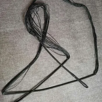 ACCMOS 리커브 활 화살 줄, 사냥 양궁 활용 다크론 활 줄, 16 스탠드, 56 인치