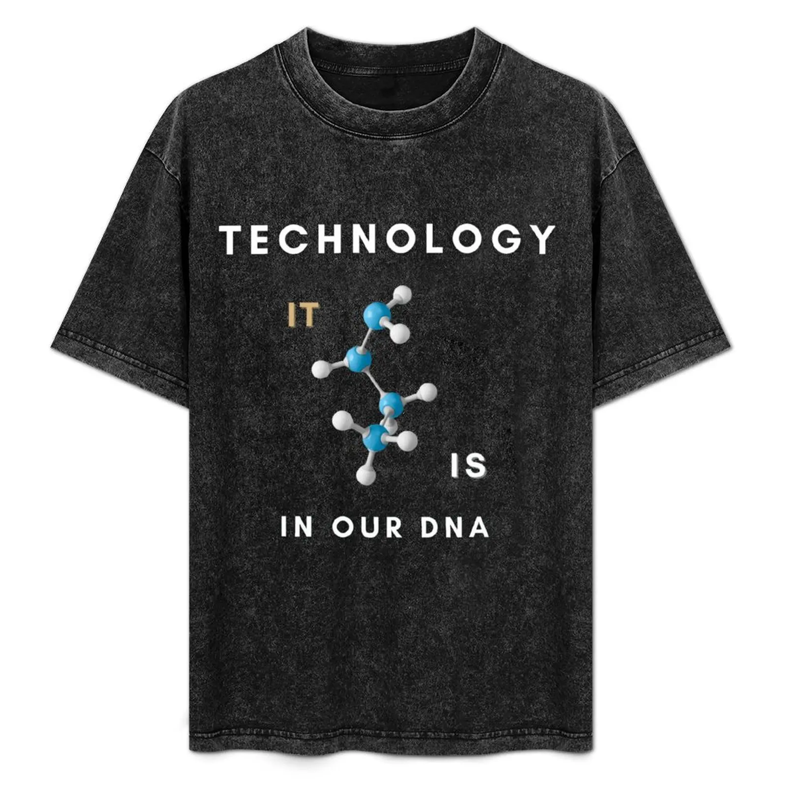 IT vs IS for Tech Geeks T-Shirt Work Short Sleeve Cotton Top