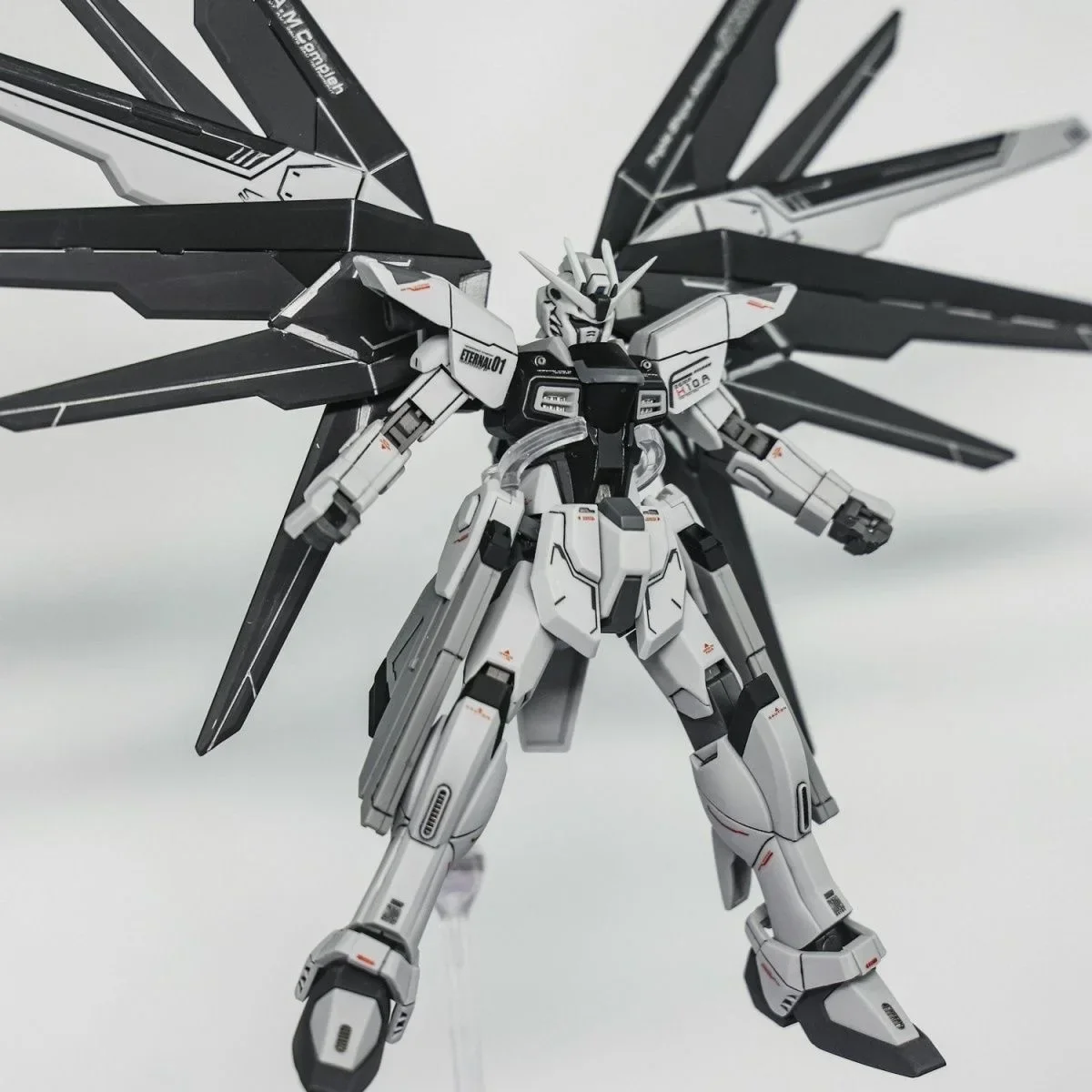 HG 1/144 Mecha Action Figure ทารกแรกเกิดของเล่นพลาสติกประกอบ Building Block คอลเลกชันอุปกรณ์เสริมของเล่นเด็ก