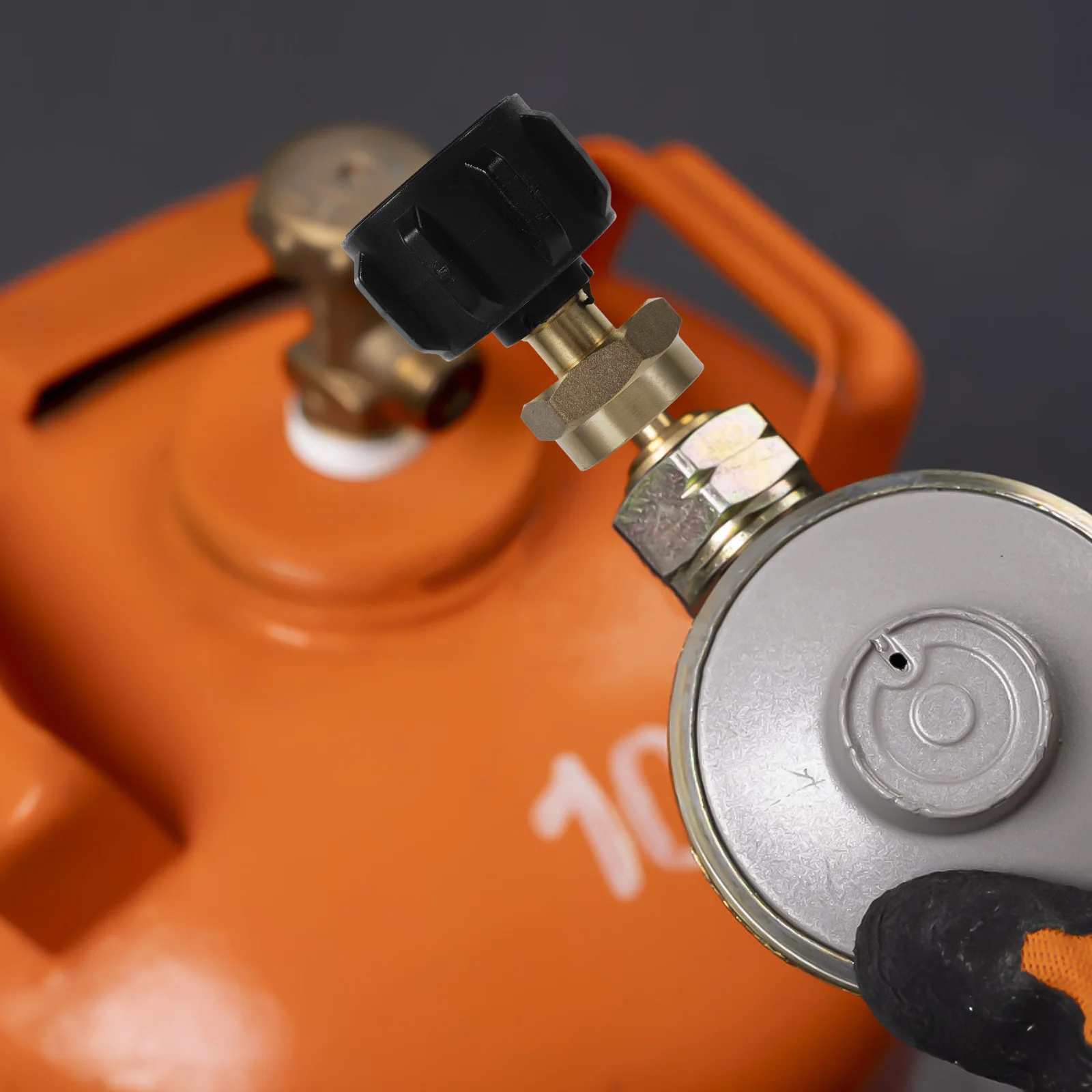 

Brass Propane Refill Adapter Compatible with Qcc1 and Tanks Seamless Connection for Camping Gas Cylinders Propane Hose