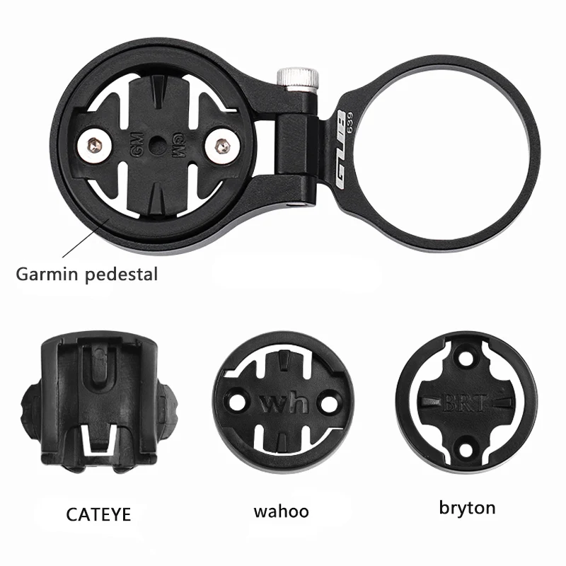 GUB 639 자전거 컴퓨터 스템 탑 캡 마운트 자전거 컴퓨터 각도 조절 거치대, Garmin Edge Wahoo Bryton Cateye 호환 가능